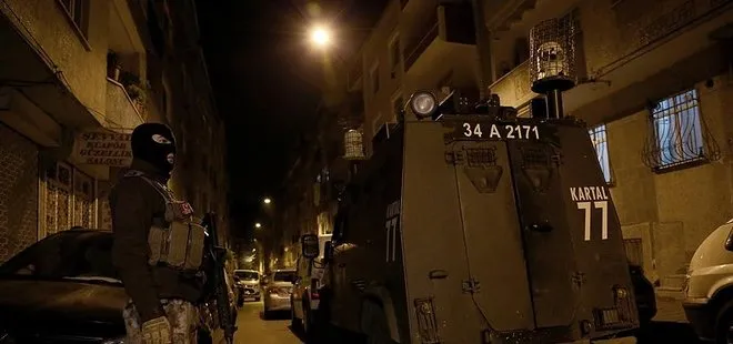 İstanbul’da dev DEAŞ operasyonu! 74 gözaltı