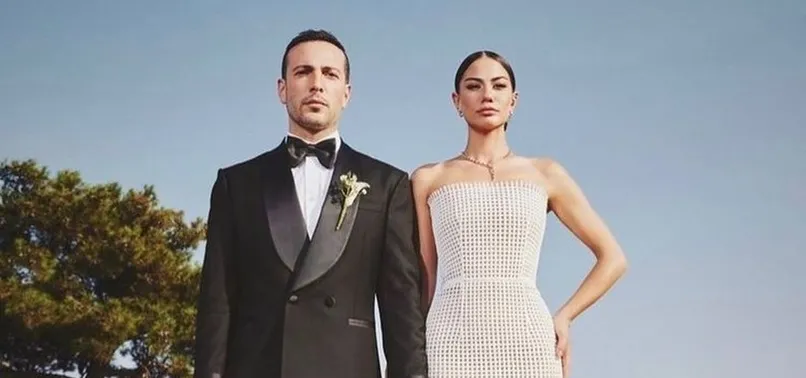 Demet Özdemir ile Oğuzhan Koç evlendi! İşte düğünden gelen ilk kare...