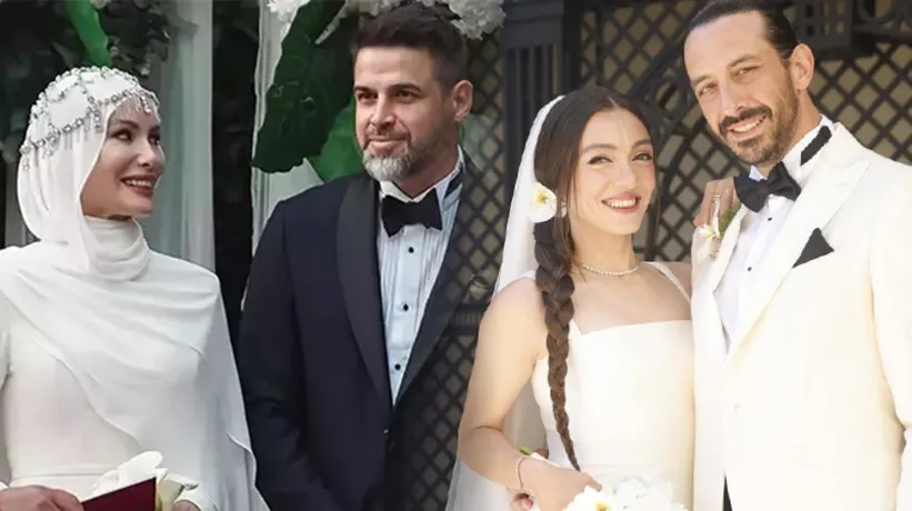 Bu yıl en çok onlar konuşuldu! 2024 yılında nikah masasına oturan ünlüler...