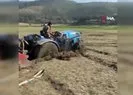 Pikniğe giderken bataklığa saplandılar