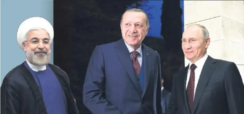 Soçi'de kritik gün! Erdoğan, Putin ve Ruhani bir araya geliyor