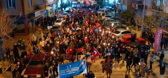 Uşak AK Parti’den ’Büyük Yürüyüş’