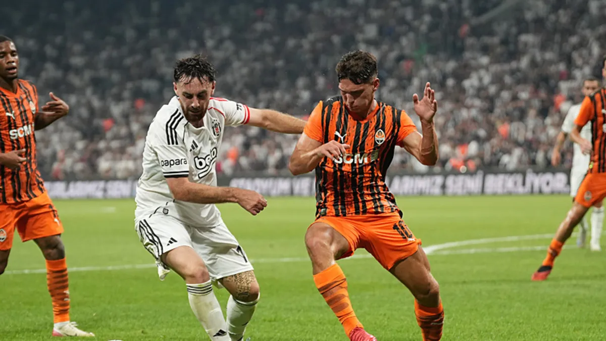 Avrupa Ligi'ne erken veda! Beşiktaş Shakhtar Donetsk'e 2-0 mağlup oldu