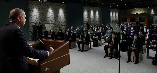Başkan Erdoğan’dan Uluslararası Demokrat Birliği heyetini kabulü sonrasında son dakika açıklamaları