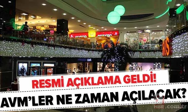 Son dakika: 8 Mayıs'ta AVM'ler açılacak mı? Alışveriş Merkezleri ne zaman açılacak? 1