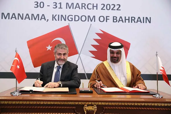 Hazine ve Maliye Bakanı Nureddin Nebati, Türkiye-Bahreyn Karma Ekonomik Komisyon Toplantısı’na katıldı