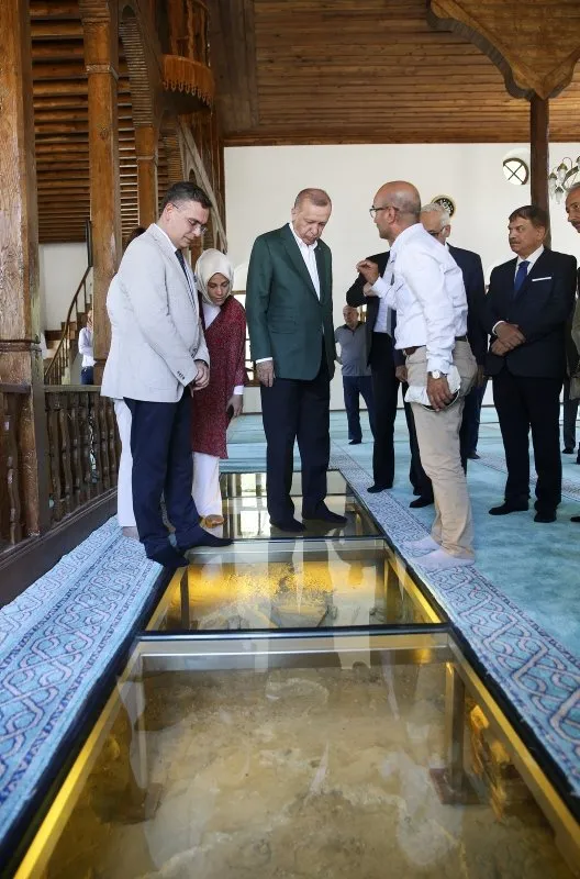 Başkan Erdoğan Muğla’da antik kenti ziyaret etti