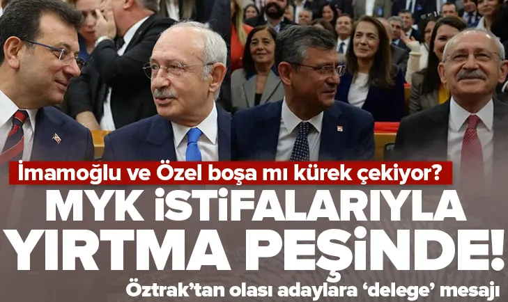 MYK’nın istifalarıyla yırtma peşinde