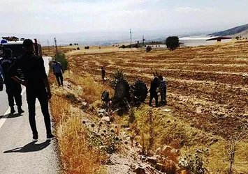 Ankara'da devrilen traktörün sürücüsü öldü