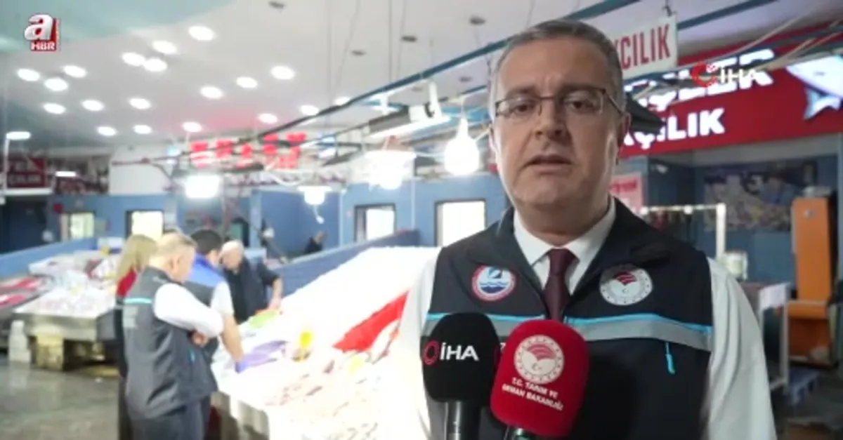 Balık tezgahlarına yakın markaj