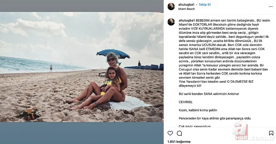 Annesinin ölümüyle yıkılmıştı! Ahu Tuğba'nın kızı Anjelik'ten yürek yakan sözler... 4