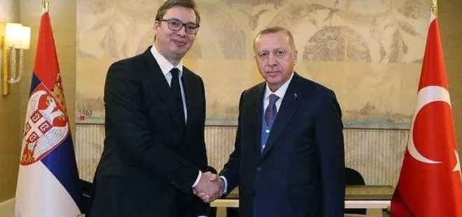 Başkan Recep Tayyip Erdoğan’dan Sırbistan Cumhurbaşkanı Aleksandar Vucic ile kritik görüşme