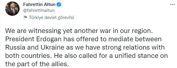 Rusya-Ukrayna müzakeresi için Türkiye’den peş peşe açıklama! Rus saldırıları derhal durdurulmalı