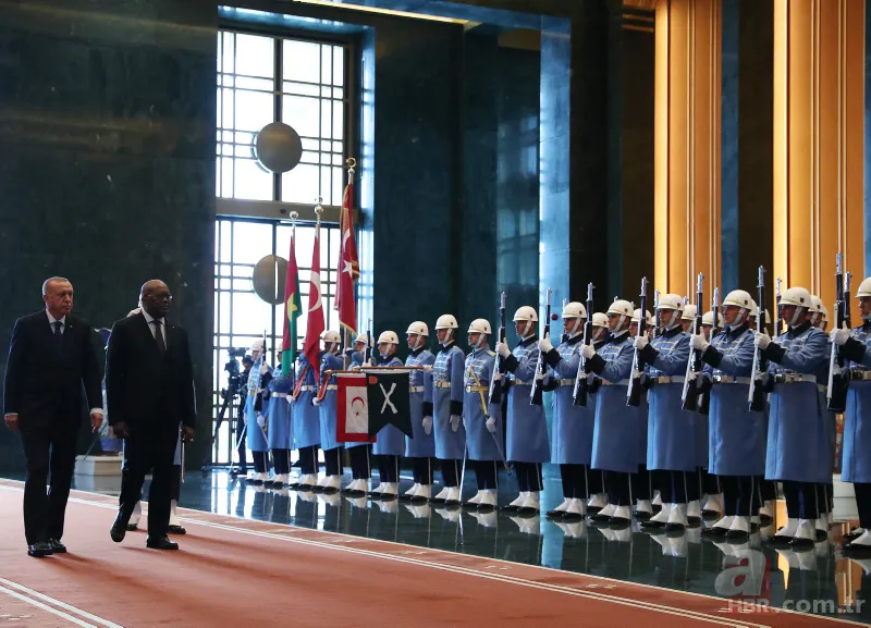 Başkan Erdoğan Burkina Faso Devlet Başkanı Kabore'yi karşıladı 7