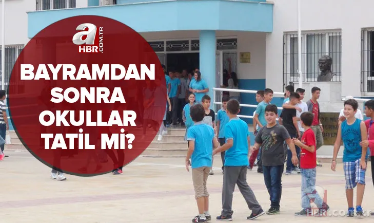 Bayramdan sonra okul var mı? 5 Mayıs Perşembe günü okullar tatil mi? Yarın okullar açık olacak mı? MEB takvimi... 1
