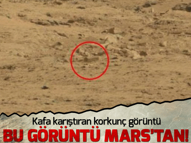 Mars'ın esrarengiz fotoÄrafları kafaları karıÅtırdı
