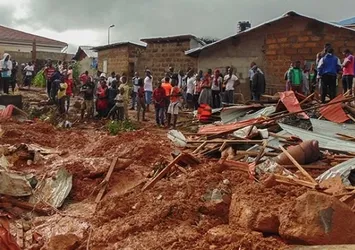 Sierra Leone'de toprak kayması: 500 ölü!