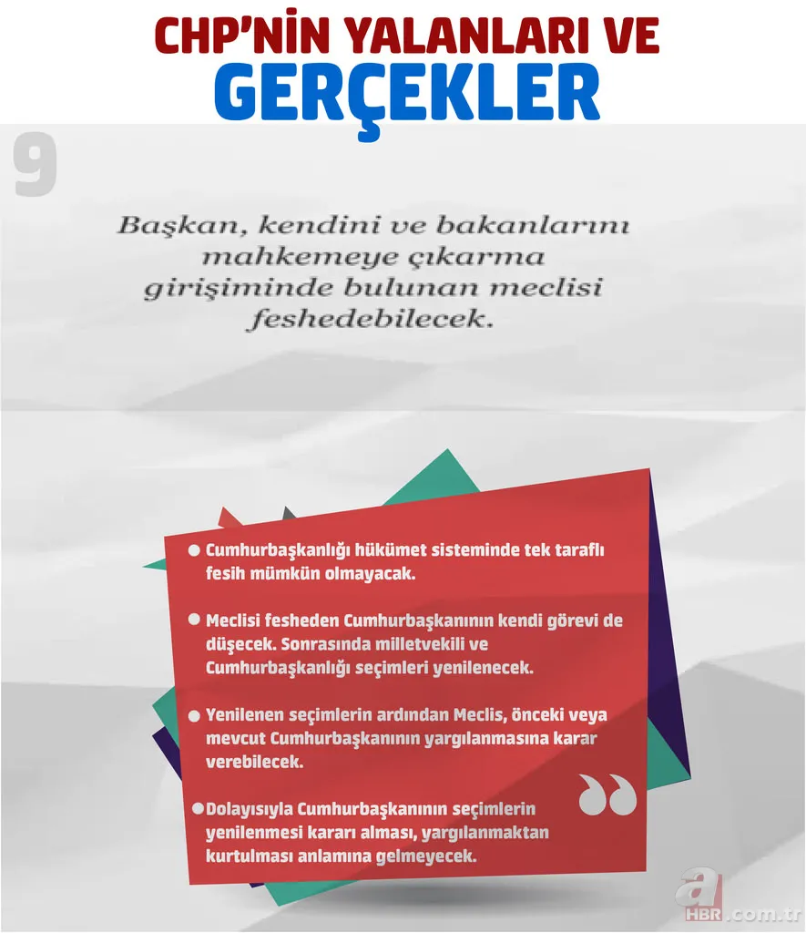 İşte CHP'nin referandum yalanları ve gerçekler 9