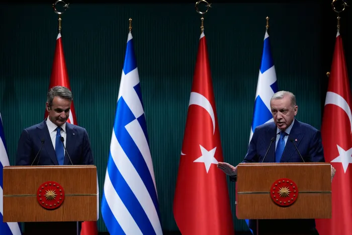 Son dakika | Başkan Erdoğan ve Miçotakis görüşmesi dünya medyasında