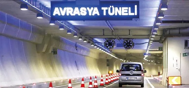 Avrasya Tüneli’nden inanılmaz rekor! 100 milyon araç geçti