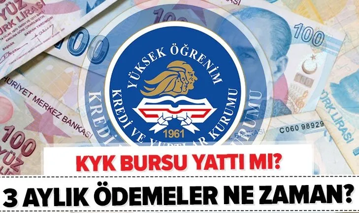 GSB son dakika: 28 Aralık KYK burs ve kredi yattı mı? 3 aylık KYK burs ödemeleri ne zaman yapılacak?