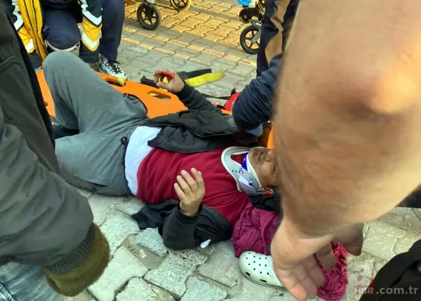 Pazarcılar birbirine girdi: Kavga kanlı bitti! 2