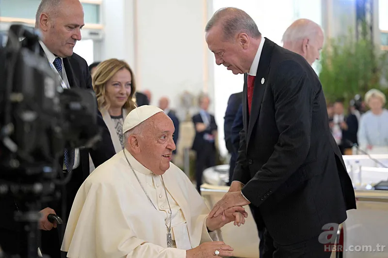 İtalya'da diplomasi trafiği! G7 Zirvesi'nde ABD Başkanı Joe Biden ile mini zirve 7