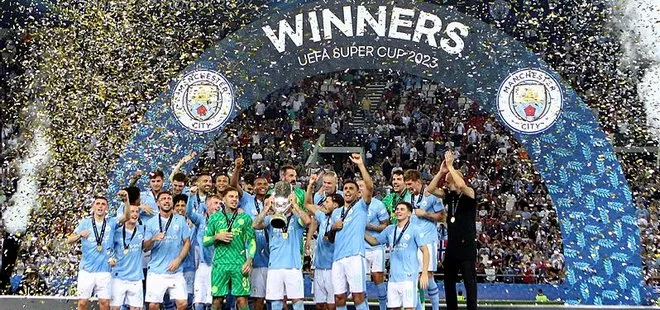 UEFA Süper Kupa’da zafer Manchester City’nin oldu