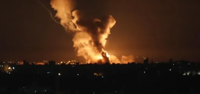 İşgal uçaklarından Lübnan’a bombardıman!