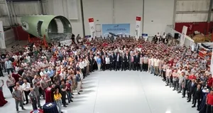 TUSAŞ Airbus için gövde üretti