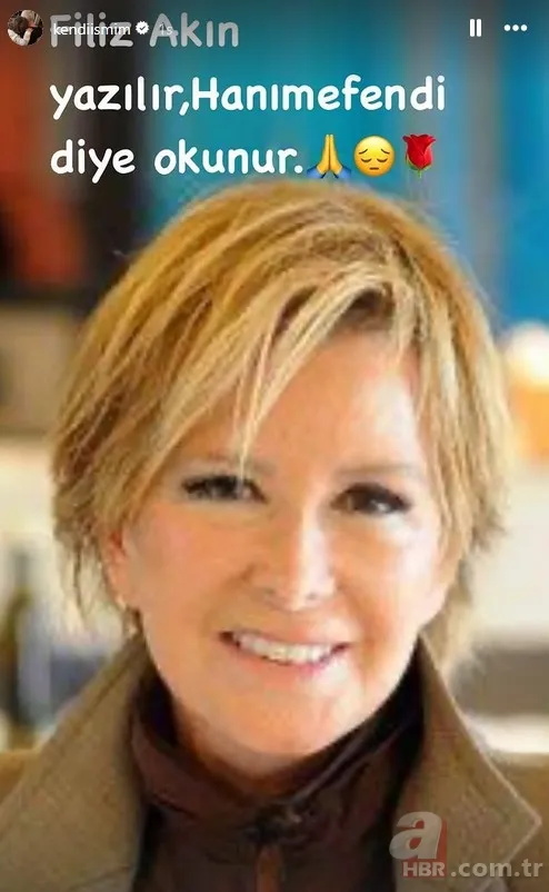 Yeşilçam'dan bir yıldız daha kaydı! Ünlülerden Filiz Akın'a taziye mesajları... 14