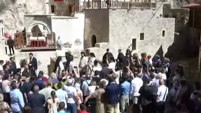 Sümela Manastırı’nda ayin