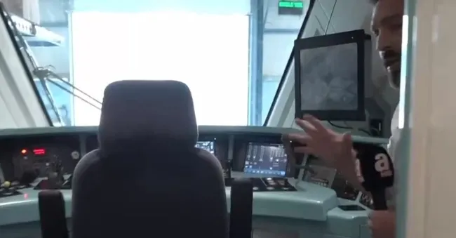 Milli elektrikli trenin son testleri başladı! İşte A Haber farkıyla tüm özellikleri