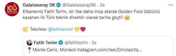 fatih-terim-golden-foot-altin-ayak-efsaneler-odulunu-aldi-1671660640954.jpg Fatih Terim bir kez daha tarihe geçti: "Golden Foot - Altın Ayak" Efsaneler Ödülü'nü aldı - 3