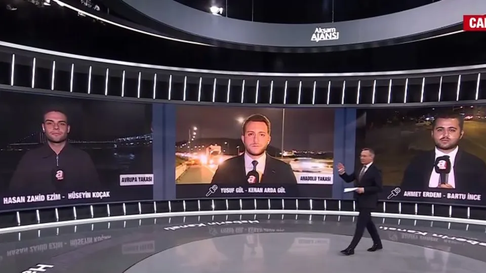 Meteoroloji uyardı sağanak Marmara’yı vurdu