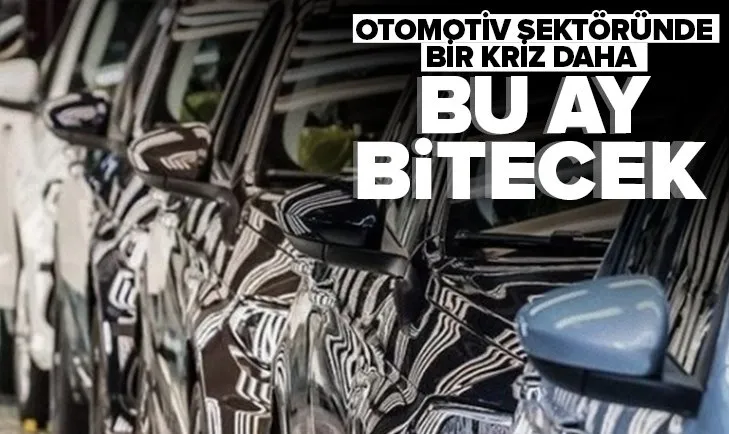 Avrupa Otomobil Üreticileri Birliği duyurdu! Otomobil sektöründe yeni bir kriz daha