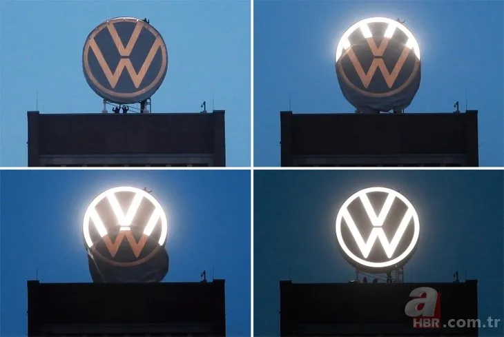 Volkswagen logosunu değiştirdi