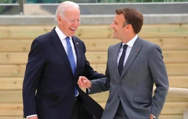 Son dakika: ABD ile Fransa arasındaki "denizaltı krizi" sonrası Macron ve Biden görüştü! - 3