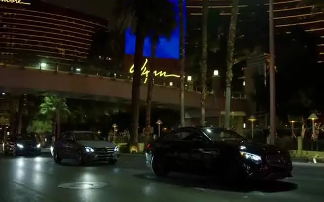 Mercedes Benz E Serisi Las Vegas'ta