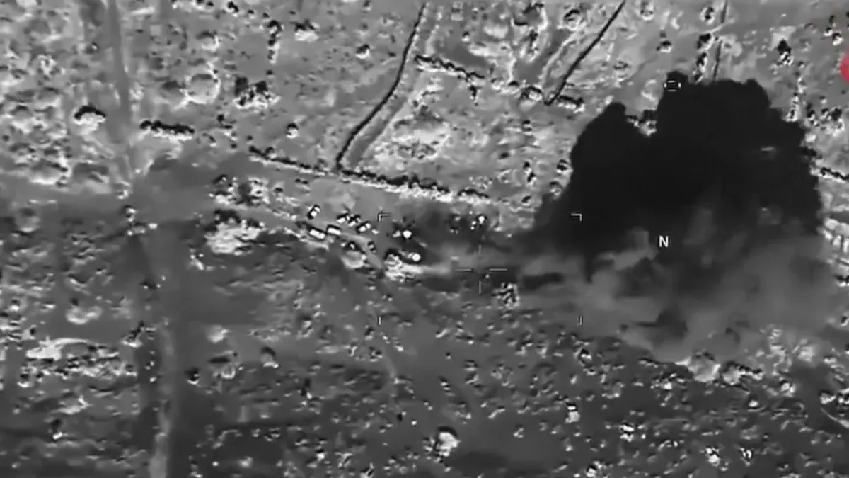 Trump Yemen'deki Husilere yönelik saldırının görüntüsünü paylaştı