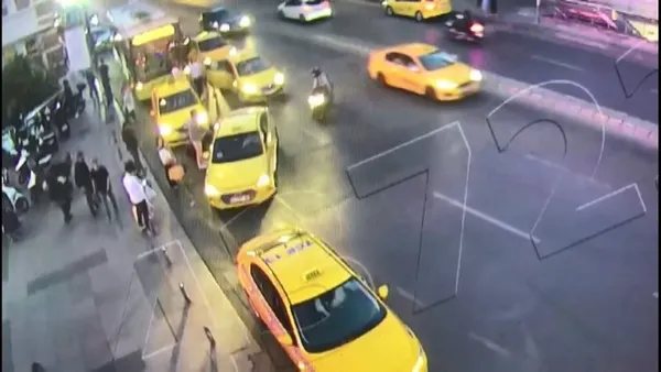 Şişli'de taksicilerden skandal hareket! Turistin parasını böyle çaldılar - 1