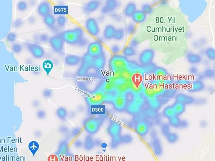 Koronavirüs haritası Türkiye | Harita ilk kez maviye döndü