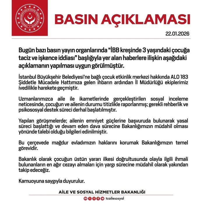 ibbnin-yuvamiz-istanbulunda-skandal-kucuk-cocuga-siddet-ve-istismar-iddiasi-sorusturma-baslatildi-1769099332009.jpg Bakanlık açıklaması