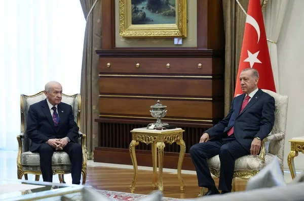 Başkan Erdoğan-Bahçeli arasındaki görüşme sona erdi! İşte masadaki konular - 1