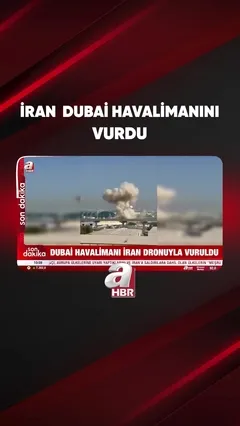 İRAN DUBAİ HAVALİMANINI VURDU