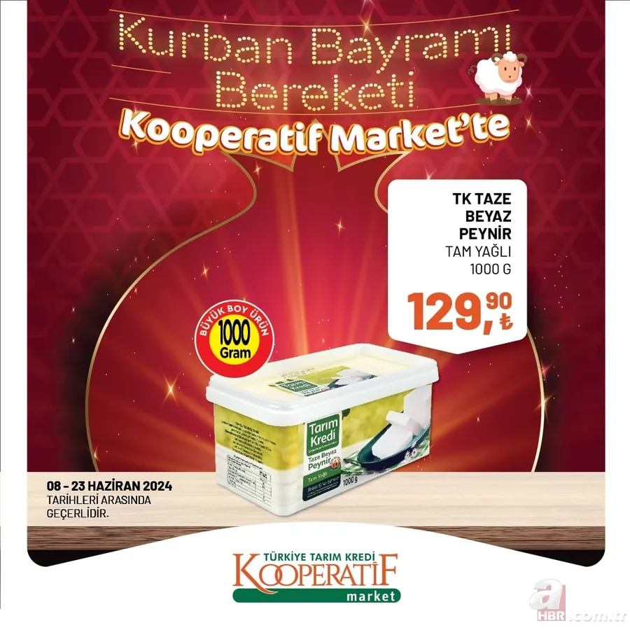 Tarım Kredi Market İNDİRİMLERİ BAŞLADI! Hafta sonu kataloğu şimdiden geldi: Kıyma, ayçiçek yağı, zeytin, peynir uygun fiyatlı satışta 7