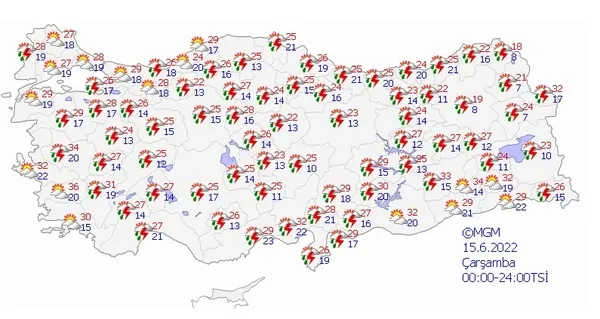 Meteoroloji'den Marmara'ya sağanak yağış uyarısı! Yağışlar ne zaman bitecek? 11-12 Haziran 2022 hava durumu - 5