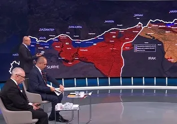 Suriye ve Irak’ta sınırları kim zorluyor? Uzman isim ABD’nin kirli planını harita üzerinden A Haber'de açıkladı | İşte McGurk'ın dikkat çeken hilal çizimli teröristan planı...