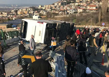 Bursa Uludağ'da feci kaza