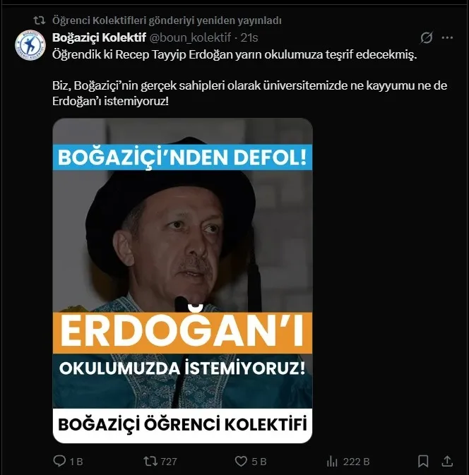 1770982059448.jpg Başkan Erdoğan'ın Boğaziçi ziyaretine yönelik provokasyon: Marjinal gruplar devrede - 3